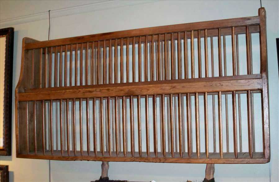 Late 19th Century English Pine Plate Rack Foxglove Antiques Late 19th Century English Pine Plate